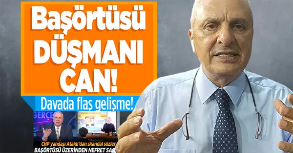 EBA TV'de eğitim veren başörtülü öğretmeni hedef alan Can Ataklı'nın davasında flaş gelişme! Savcı süre istedi!-1