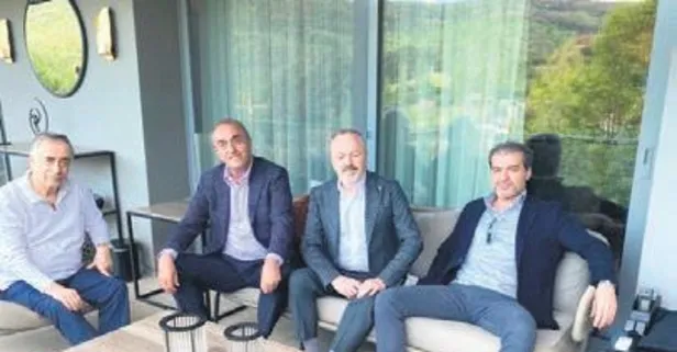 Yöneticilerden Mustafa Cengiz'e ziyaret