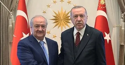Başkan Erdoğan, Özbekistan Dışişleri Bakanı Abdulaziz Kamilov'u kabul etti