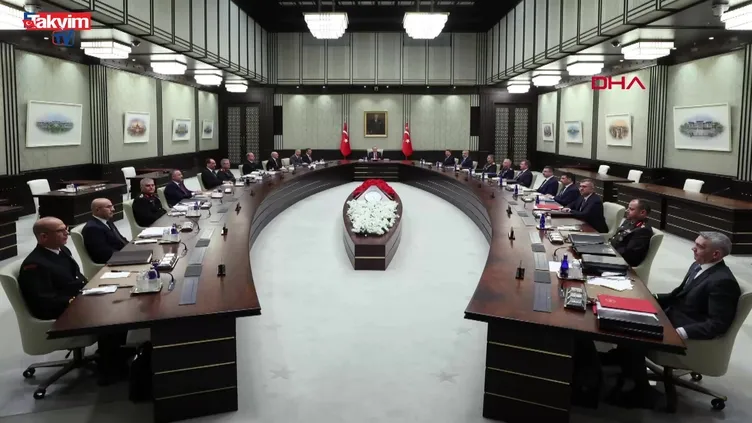 Başkan Erdoğan başkanlığında MGK toplandı