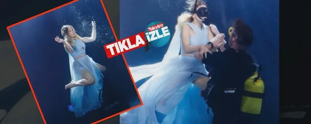 Hadise suyun altından paylaştı! Sosyal medya onu konuştu…