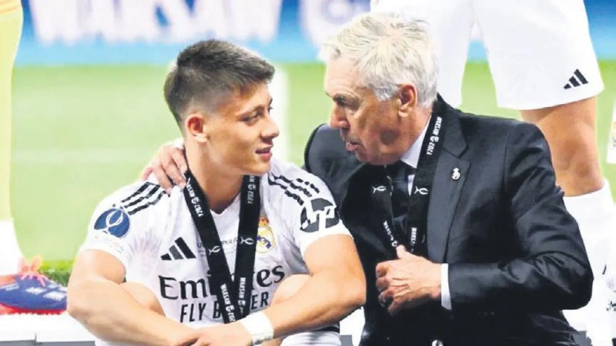 Ancelotti geç oyuna soktuğu milli yıldız Arda Güler'den affını istedi