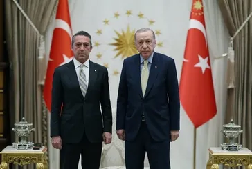 Başkan Erdoğan Külliye’de kabul etti