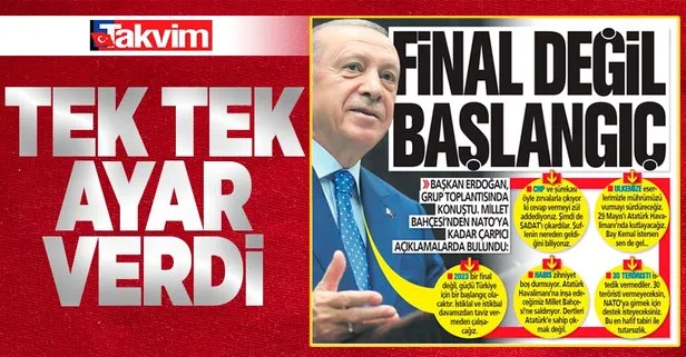 Başkan Recep Tayyip Erdoğan Millet Bahçesi ile ilgili önemli açıklamalarda bulundu