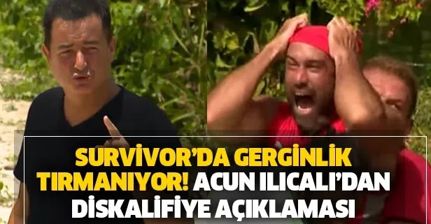 Survivor'da gerginlik tırmanıyor! Ilıcalı'dan bir diskalifiye daha...