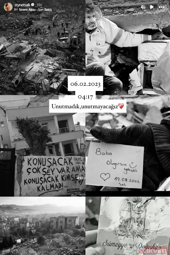 Üç yıl geçti ama acımız hala taze! Asrın felaketinde ünlülerden 6 Şubat mesajları - 9