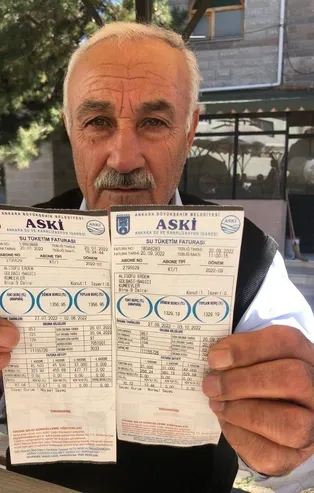 CHP'li Ankara Büyükşehir Belediyesi'ne su faturası isyanı büyüyor! 60 lira gelen su faturası 4 bin 722 bin TL’ye çıktı