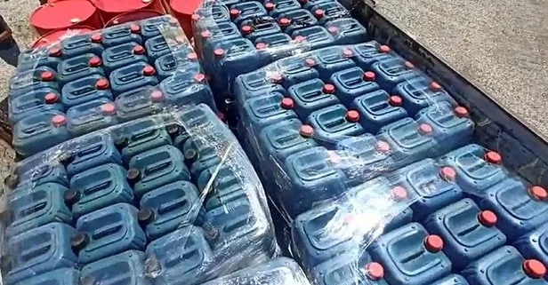 Malatya’da 12 bin 535 litre kaçak akaryakıt ele geçirildi