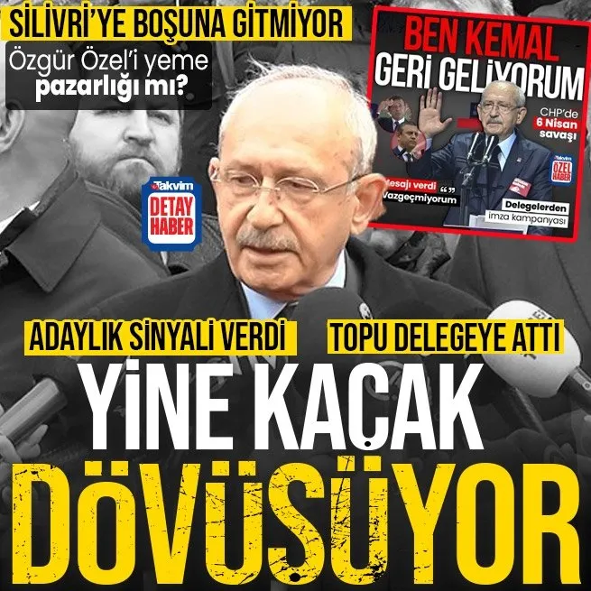 CHP’de kurultay savaşı! Kılıçdaroğlu adaylık sinyali verip topu delegelere attı: Silivri’de İmamoğlu ile Özgür Özel’i yeme pazarlığı mı?