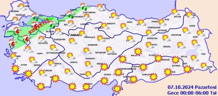İstanbul'da kuvvetli sağanak yağış! Şimşekler gökyüzünü aydınlattı-9