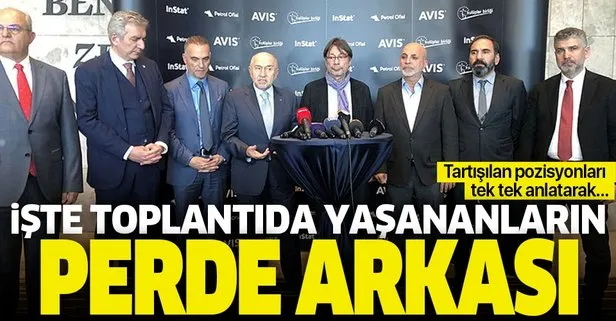 İşte TFF - Kulüpler Birliği zirvesinde yaşananların perde arkası