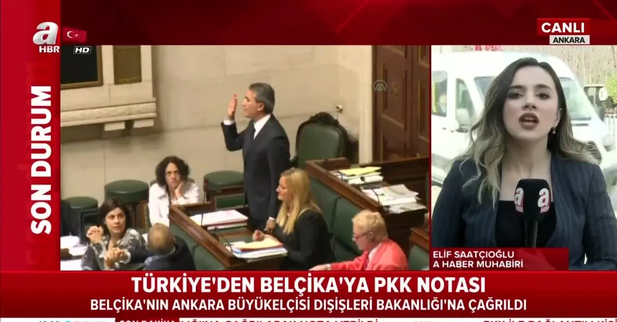 Türkiye'den Belçika'ya PKK notası