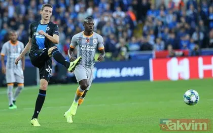 Club Brugge - Galatasaray maçına damga vuran an! Diagne penaltı...
