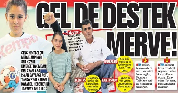 Gel de destek ’Merve’
