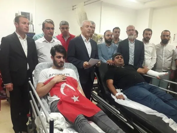 Mardin'de HDP'liler AK Partililere bıçakla saldırdı-1