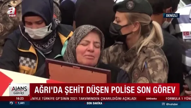 SON DAKİKA: Şehit Özel Harekat Polisi Veli Kabalay'a son veda