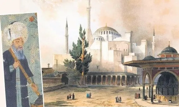 Ayasofya kıblesi ve camii halısı! Fatih Sultan Mehmet Ayasofya duası söylediği beyit nedir?-2