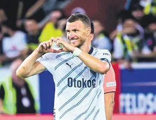 Derbide forma Edin Dzeko’nun