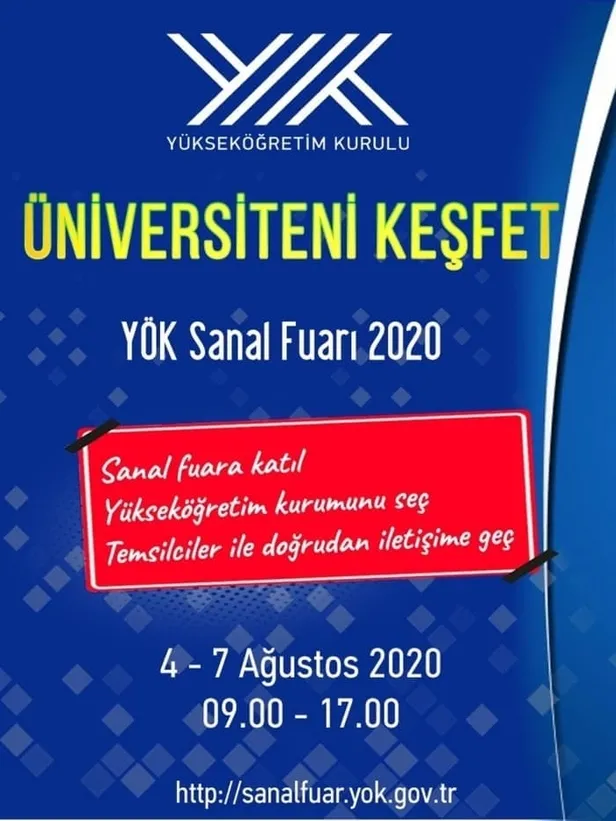Üniversite tercihi yapacaklar: En kolay iş imkanı olan bölümler... Üniversiteni keşfet! YÖK sanal fuarı 2020 nasıl kullanılır?-2