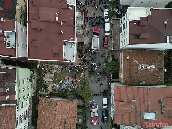 İstanbul Sancaktepe'de düşen askeri helikopterden ilk görüntüler - 3