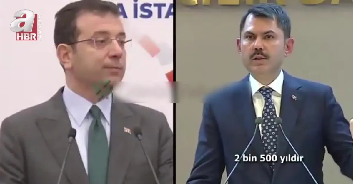 Bakan Kurum, Ekrem İmamoğlu'nun Kanal İstanbul yalanlarını tek tek çürüttü