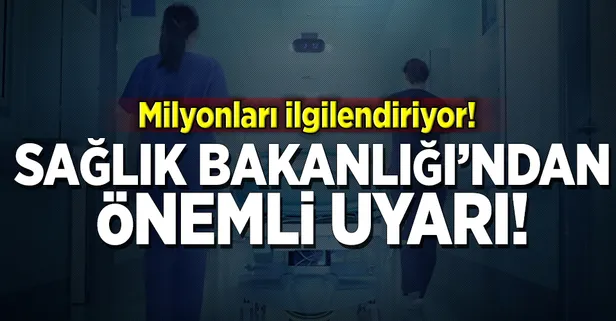 Sağlık Bakanlığı’ndan taklit MHRS uyarısı