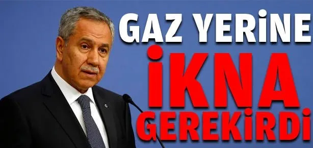 Arınç’tan ’Taksim Gezi Parkı’ açıklaması