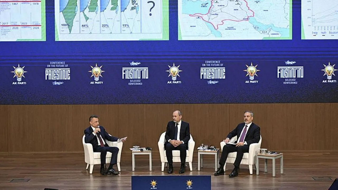 AK Parti’den ’Filistin’in Geleceği’ konferansı! Bakan Fidan’dan ’iki devletli çözüm’ vurgusu
