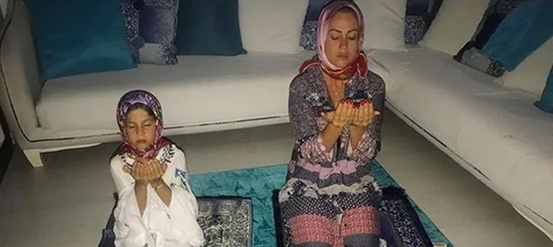 Yeliz Yeşilmen'den namaz fotoğrafı