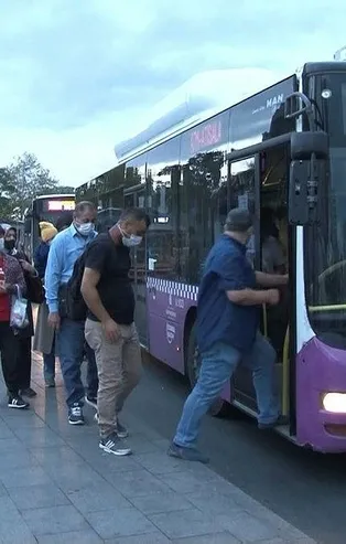 İstanbul'da kademeli mesai saati uygulaması başladı! Toplu ulaşımdan manzaralar