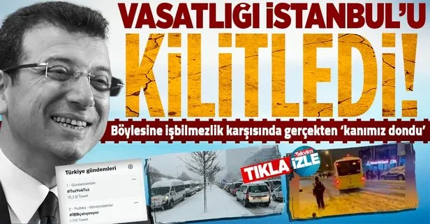 İstanbul diyorlar, İmamoğlu diyorlar, bu hal ne