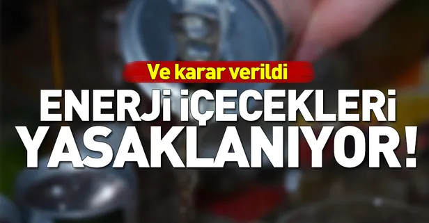 İngiltere'de enerji içecekleri yasaklanıyor