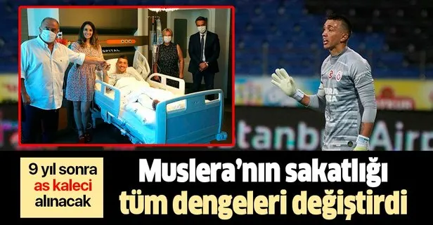 Muslera’nın şok sakatlığı Galatasaray’da tüm dengeleri değiştirdi