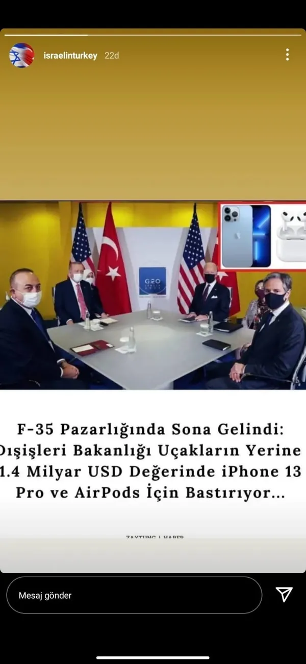 İsrail Ankara Büyükelçiliği’nden skandal paylaşım! ’’Siber saldırı’’ olduğunu iddia ettiler