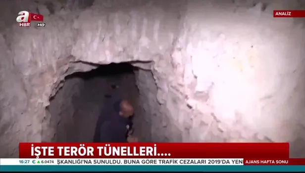 İşte terör tünelleri
