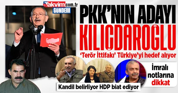 PKK'nın adayı Kemal Kılıçdaroğlu! Elebaşı Öcalan'ın "İmralı Notları"nda dikkat çeken bölüm: Kandil belirliyor HDP biat ediyor
