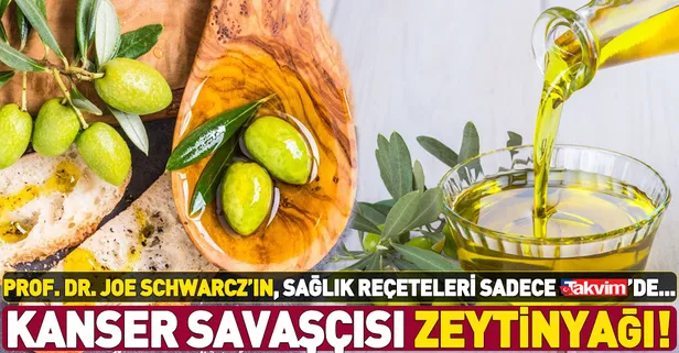 Kanser savaşçısı zeytinyağı