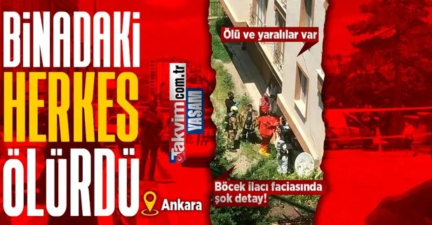 Son dakika: Ankara’da zehirlenme: İki kişi hayatını kaybetti! Böcek ilacı zehirlenmesinde şok detay!