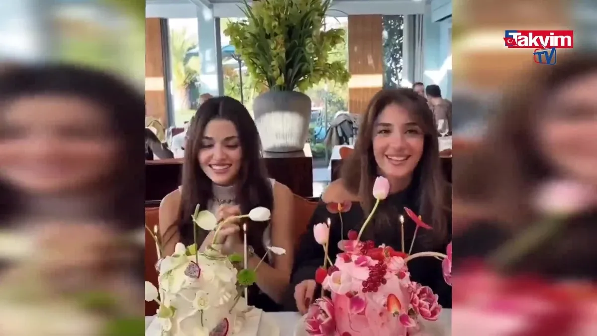 Hande Erçel’e erken doğum günü sürprizi!