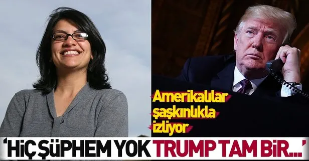 ABD’li Müslüman kadın siyasetçi Tlaib’den Trump’a ırkçı suçlaması