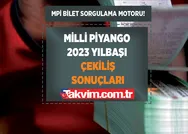 Milli Piyango 2023 yılbaşı çekiliş sonuçları MPİ bilet sorgulama motoru! Milli Piyango 2023 yılbaşı ikramiyeleri sıralı tam liste hemen sorgulama