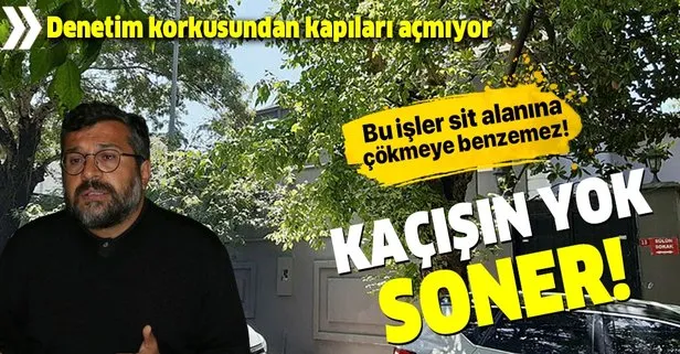 Oda TV’nin sahibi ve Sözcü Gazetesi yazarı Soner Yalçın’ın kaçak kalesini denetlemek isteyen bakanlık ekipleri eve alınmadı