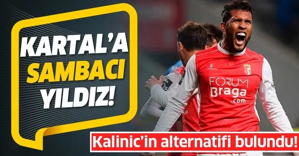 Beşiktaş’ta B planı Dyego Sousa! Kalinic’te sorun çıkarsa Sambacı için teklif yapılacak...