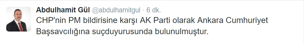 AK Parti'den CHP bildirisine suç duyurusu-1