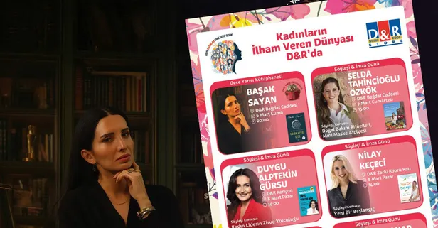 D&R'dan Kadınlar Günü'ne özel program: İlham veren kadınları ağırlanıyor