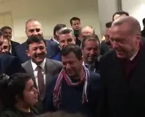 Erdoğan’ın özel misafiri polisler için Erdoğan’dan söz aldı