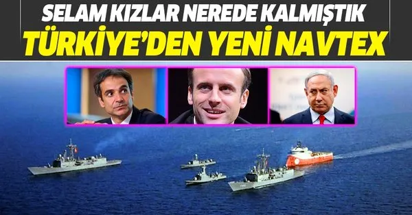 Son dakika Türkiye, Akdeniz’de yeni Navtex ilan etti Takvim