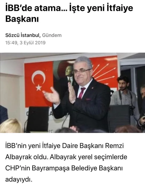 CHP'li İBB Başkanı Ekrem İmamoğlu liyakat sözleri lafta kaldı! İtfaiyedeki tatbikat kazası kadrolaşmanın sonucu mu?-4
