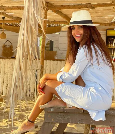 'Dünyanın en güzel şeylerinden biri' Burcu Özberk hem coştu hem de gösterdi! İlhan Şen'in öve öve bitiremediği Burcu Özberk... - 33