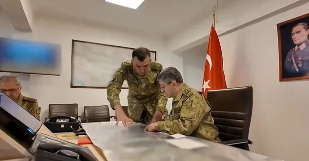 Kara Kuvvetleri Komutanı Orgeneral Selçuk Bayraktaroğlu, Irak sınırındaki birlikleri denetledi | Milli radar ASELSAN SURALP sınırın sıfır noktasında görüldü
